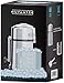Nuvantee Manual Ice Shaver - Stainless Steel Snow Cone Maker, Non-Slip, BPA Free