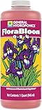 General Hydroponics FloraBloom 0-5-4 Plant Food, Part of FloraSeries Advanced Nutrient System for Plants, 1 Quart
