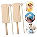 2 Sets Percussion Wooden Rhythm Instrument Wood Musical Wood Block Instrument Wood Music Instrument Music for Adults Wood Instrument Rhythm Stick Child Log
