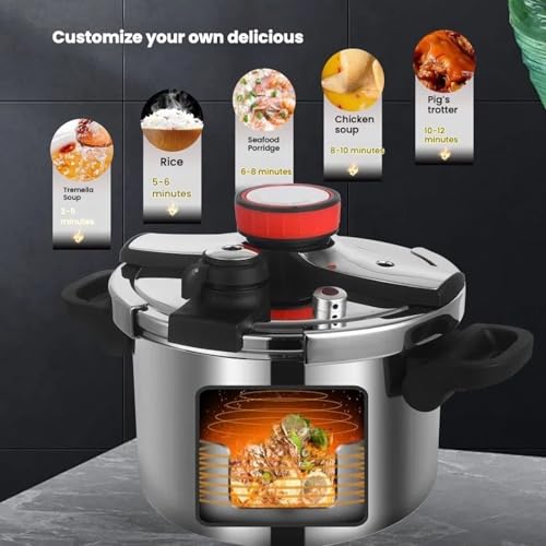 Olla a presión acero inoxidable 8 L miniatura 4