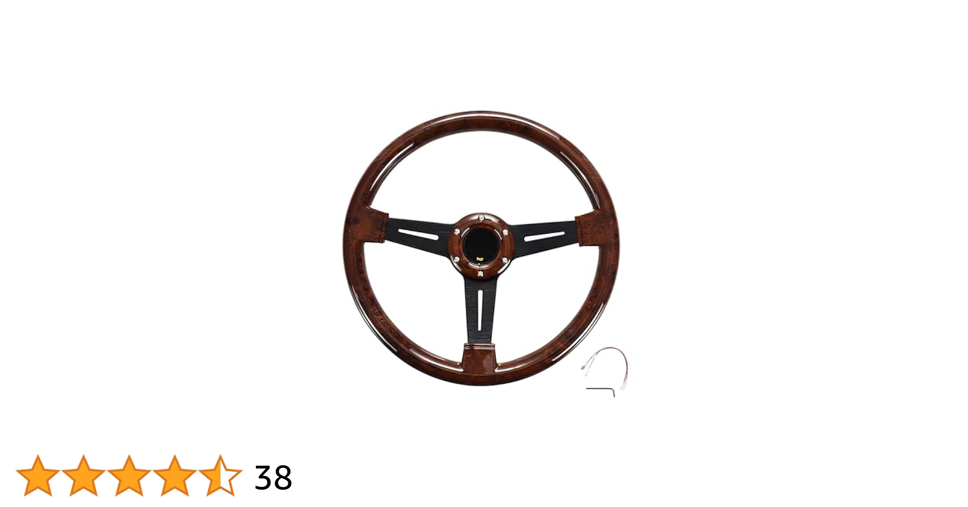 DYNAMIC Wood Steering wheel φ35.0cm DYNAMIC Wood Steering wheel φ35.0cm DYNAMIC Wood Steering