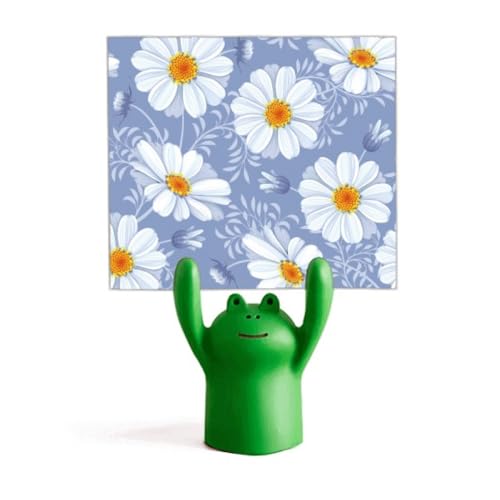 Support pour mémo blanc Calliopsis porte-note pince papier bureau