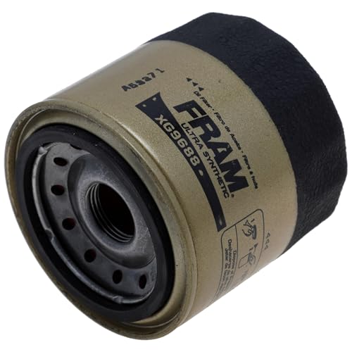 Image of FRAM Synthetic XG9688P 20K Mile Change Automotive Replacement Engine Oil Filter for Synthetic Oil Changes, Premium Vehicle Engine Protection Oil Filter for Select Vehicle Model Years