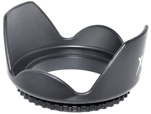 Xit XT72HLH 72mm Hard Tulip Shaped Lens Hood (Black)