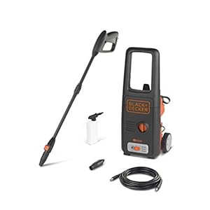 BLACK+DECKER Idropulitrice ad Alta Pressione BXPW1400E (1400 W, 110 bar, 390 l/h)