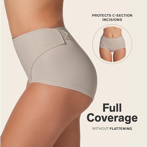 Leonisa Postpartum Tummy Control Belly Band Underwear Postpartum Panties3