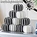 10Pcs Anti-Winding Washing Machine Ball, Laundry Ball Laundry Dryer Balls, Reusable Silicone Soft Washing Balls, Alternative for Quick Washing Washing Machine (White + Gray)