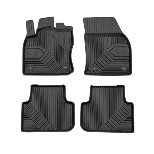 FROGUM No.77 Set di tappetini perfettamente su misura per Volkswagen Tiguan II dal 2015 | Materiale TPE durevole