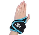 Wrist Weights Set 4lb (2lbs Each) Thumblock Arm Weight for Women and Men, Great for Running Weightlifting Training Gymnastic Aerobic Jogging Cardio Exercises