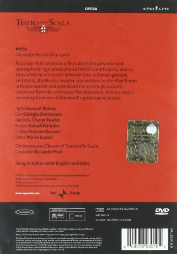 Ópera Attila de Giuseppe Verdi en formato CD de audio clásico 3