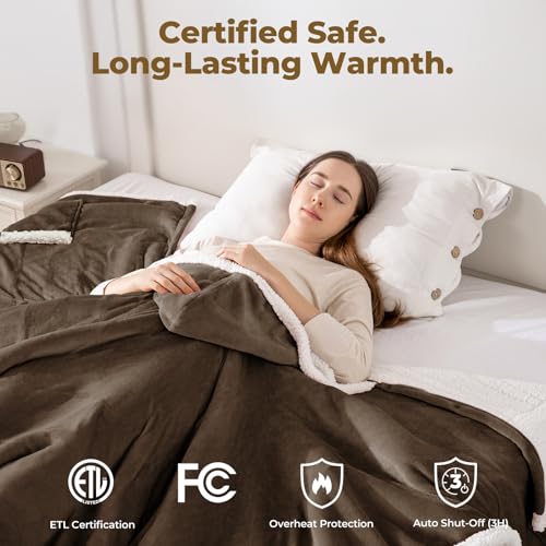 Portable Heated Blanket Rechargeable