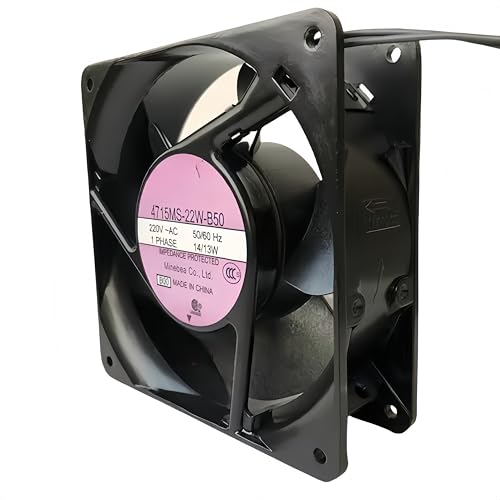 Ventilateur de refroidissement 4715MS-22W-B50 220V 120x120x38mm pour boîtier - 3