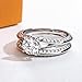 AimiIee Moissanite Wedding Rings Set Bridal Set 1.696CTTW D Color VVS1 Clarity 925 Sterling Silver Stacking Engagement Promise Rings for Women with Certificate Size 9