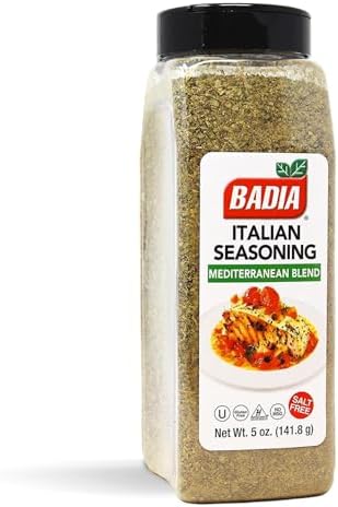 Badia Italian Seasoning, Mediterranean Blend, 5 oz – Classic Mix of Herbs