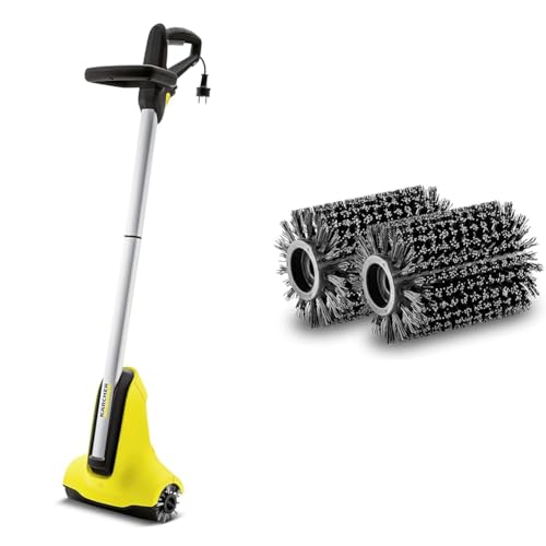 Kärcher Pcl 4 Lavasuperfici - 10 Bar, 0,6 Kw, 800 Giri Al Minuto - Adatta Alla Pulizia Di Terrazze E Vialetti & 26441210 Set Di Due Rulli, Compatibili Con La Patio Cleaner Pcl 4 Kärcher