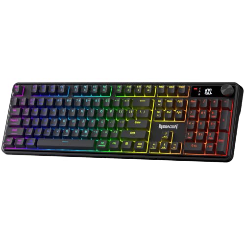 Redragon K526 PRO RGB Wireless Membrane Gaming Keyboard...