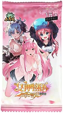 10 Packs Goddess Story TCG Card,Goddess Story TCG Booster Box,Goddess Story Card，Goddess Story TCG Collection Cards，Anime Girls Playing/Trading Cards
