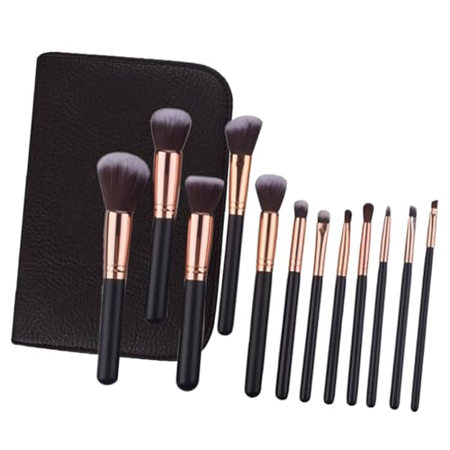 メイクブラシ 12本 ケース メイクブラシセット 化粧ポーチ メイクポーチ ファンデーションブラシ メイクセット プレジュールプレゼント