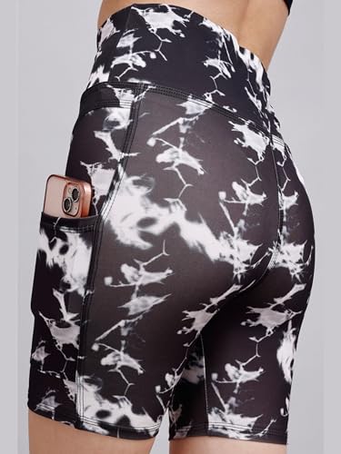 Image of Cycling Shorts for Women | High Waist Activewear Shorts | Knee Length Shorts | Workout Shorts for Women | Yoga Shorts