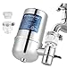 YOUTHINK Filtro de Agua para Grifo Purificador de Agua Eliminar Nocivo Elimina Impurezas Blanqueador de Cloro Bacterias Virus para Una Fácil Instalación Se Adapta a Todos los Grifos Estándar