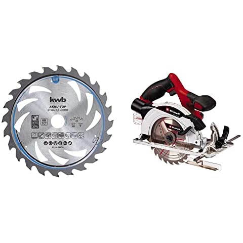 kwb Sierra Circular HM D.165 + Einhell Sierra Circular Inalámbrica TE-CS 18/165-1 Li-Solo Power X-Change Cover