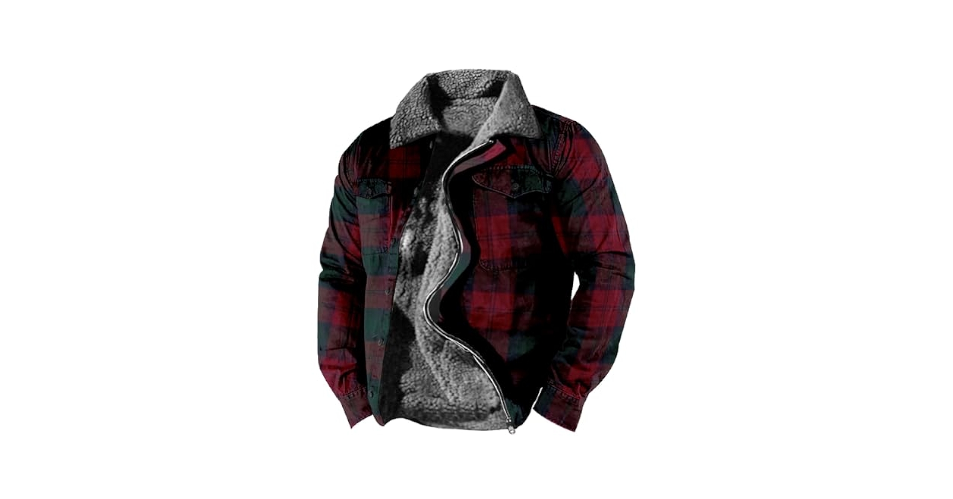 ジャケット・アウター TENDERLOIN FLANNEL CHECK COAT Shop Buffalo Plaid Quilted Lined Flannel Jackets - Fatigues