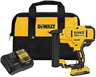 DEWALT 20V MAX Narrow Crown Stapler Kit, 18GA (DCN681D1)