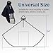 MENURSY Mobility Scooter Rain Cover - Hooded Wheelchair Protective Poncho, Outdoor Rain Cape Sheild, 64