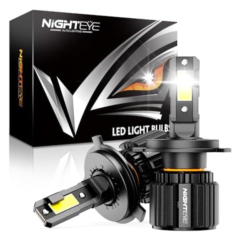 NIGHTEYE H4 15000LM LED Headlight Bulbs Cover