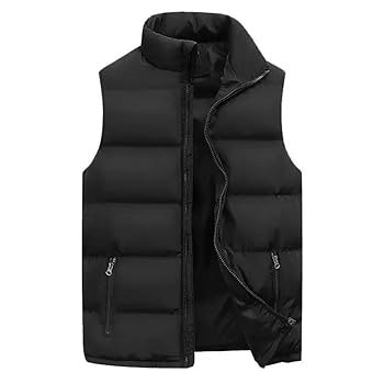 【AAKE】POCKET PADDING VEST Xeoxarel Women's Quilted Vest with 4 Pockets, Puffer Padded