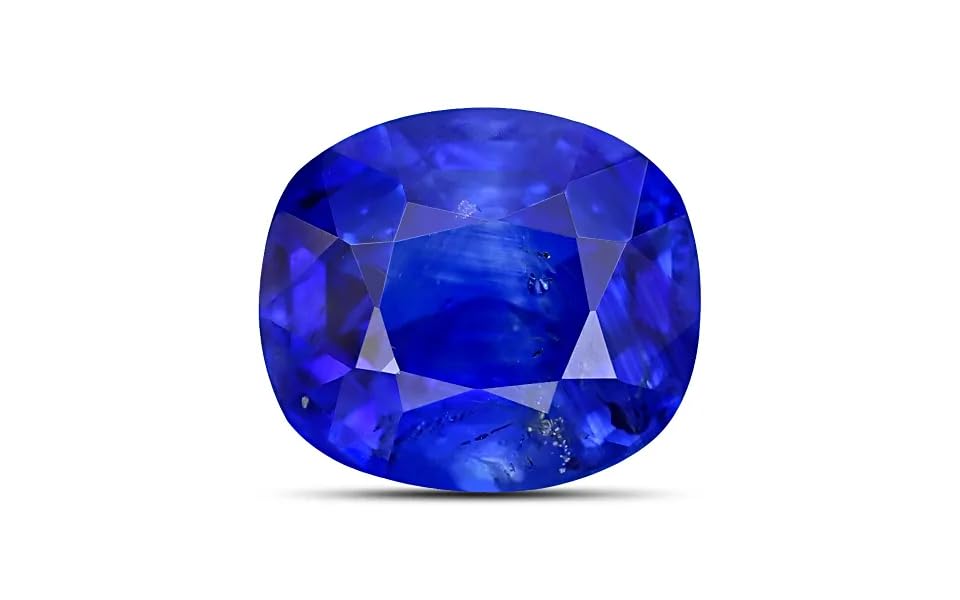 Saphir bleu authentique non traité pour éviter les fausses gemmes