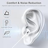 2 Pack USB C Headphones wired for Samsung S24 S23 S22 S21 Ultra, Earphones Wired with Mic & Volume Control Type C Earbuds for iPhone 17/16/15 Pro Max, iPad Pro, Pixel, OnePlus, HiFi Stereo Sound. - Image 4