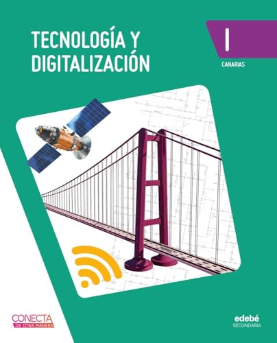 Portada de Tecnologia y Digitalizacion i 1º ESO Conecta de Otra Manera