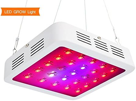(25pcs 45mil LED) 80W LED Grow Light Full Spectrum Grow Lamp with UV&IR for Greenhouse Hydroponic Indoor Plants Veg and Flower All Phases of Plant Growth