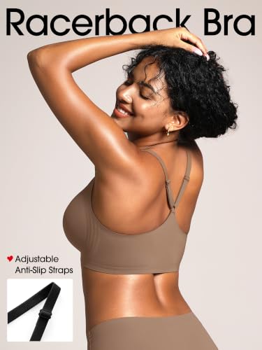Image of Racerback Jelly Bras with Metal Magnetic Front Closure - S-XL