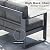 LayinSun 5 Pieces Aluminum Outdoor Patio Furniture Set, Metal Modern Conversation Sofa Set with Coffee Table and Washable Thick Cushions for Porch, Backyard, Deck