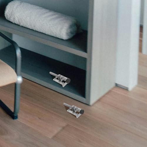 Patas regulables para muebles metálicos con base antideslizante para mesas y estanterías 3
