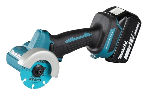 Makita DMC 300 RTJ Meuleuse d'angle sans fil 18 V 76 mm Brushless + 2x batterie 5 0 Ah + chargeur + Makpac - vue 2