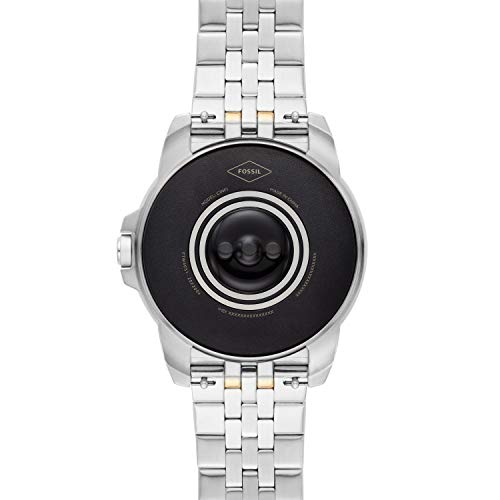 Fossil Men's Gen 5 + 5E Touchscreen Smartwatch With Speaker, Heart Rate, Nfc, And Smartphone Notifications, Silver, Two Tone Stainless Steel #TOP3