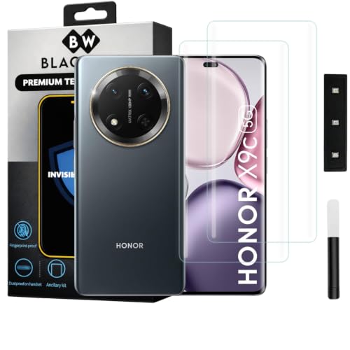 Image of Blackwik UV Curved Tempered Glass for Honor X9C | 2-Pack