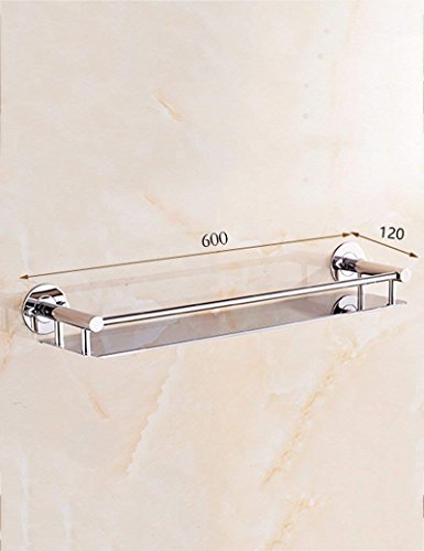 Estante de almacenamiento de marco frontal de espejo GZ para toallas de baño y aseo