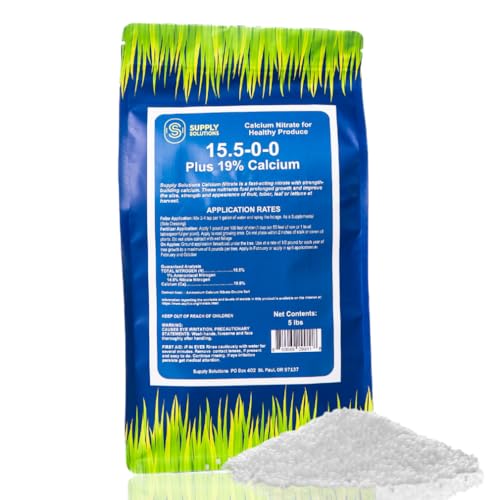 Supply Solutions Calcium Nitrate 15.5-0-0 + 19% Ca | Fast-Acting