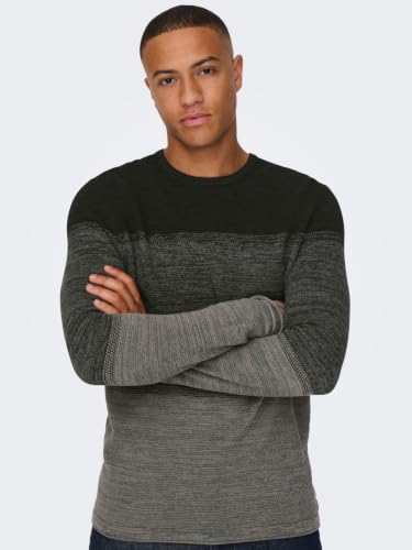 Only & Sons ONSPANTER REG 12 STRUC Crew Knit NOOS – Ansicht 6