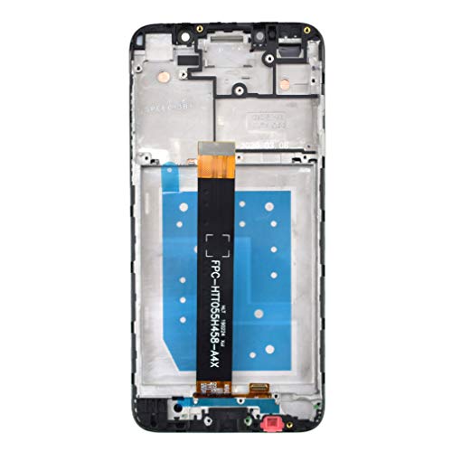 Image of XT2029 LCD Screen Touch Digitizer Glass with Screen Frame Replacement for Motorola Moto E6 Play XT2029-1 Black