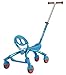 YBIKE Pewi Stroll â€“ Indoor/Outdoor Walking Ride On Toy with Push Handle â€“ from Baby Walker to Toddler Ride On for Ages 9 Months to 3 Years Old â€“ Blue