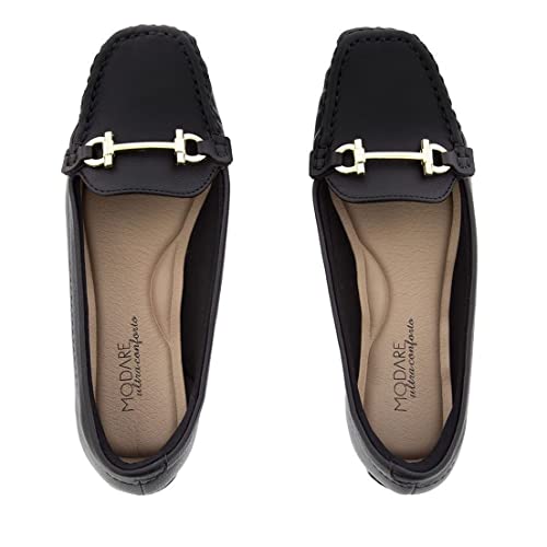 Sapato Feminino Modare Mocassim Liso Preto 38