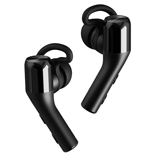 TREBLAB X5 - High-End Bluetooth 5.0 Earbuds - True HD Sound, Deep Bass, Best Sports Running Truly Wireless Headphones, Noise Cancelling Mic Microphone, Waterproof IPX4 (Renewed)