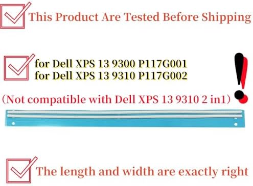 2PCS Replacement Laptop Rubber Feet for Dell XPS 13 9310 9300 image 5