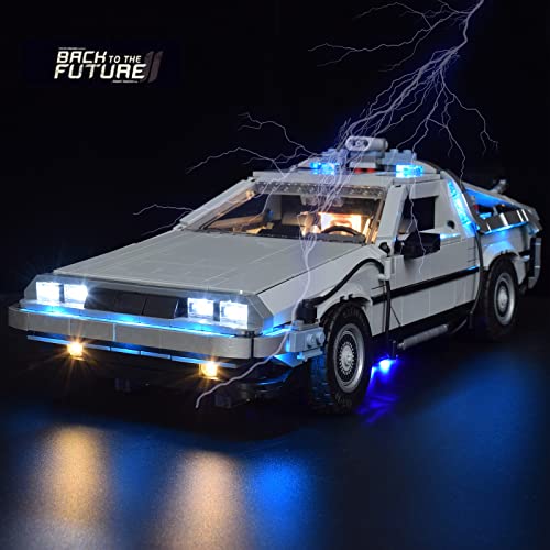 Sunery Licht-Set für Lego Delorean DMC-12 10300 - LED Beleuchtungsset Kompatibel Mit Lego 10300 (Ohne Lego Modell) – Bild 7