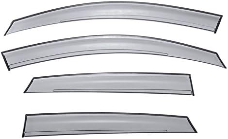 WellVisors Window Visors Wind Deflectors Compatible with Porsche Gas Model Only 2015-2026 Macan Aerodyn Series Rain Guards 3-847PO003